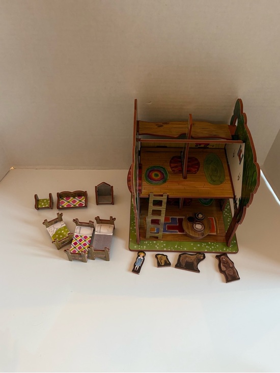 Other - Goldilocks and the three bears play set